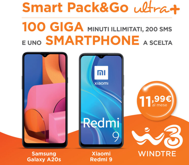 Scopri di più sull'articolo PASSA A WINDTRE: Smart Pack&Go Ultra+